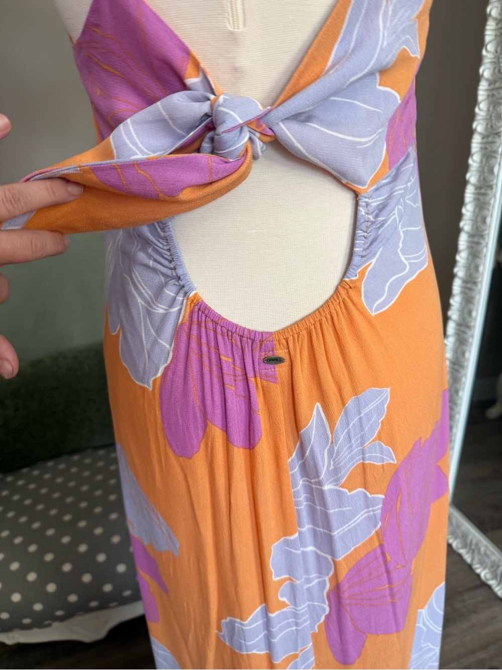 O’Neill • Floral Tie Back Midi Dress - Picture 5 of 13